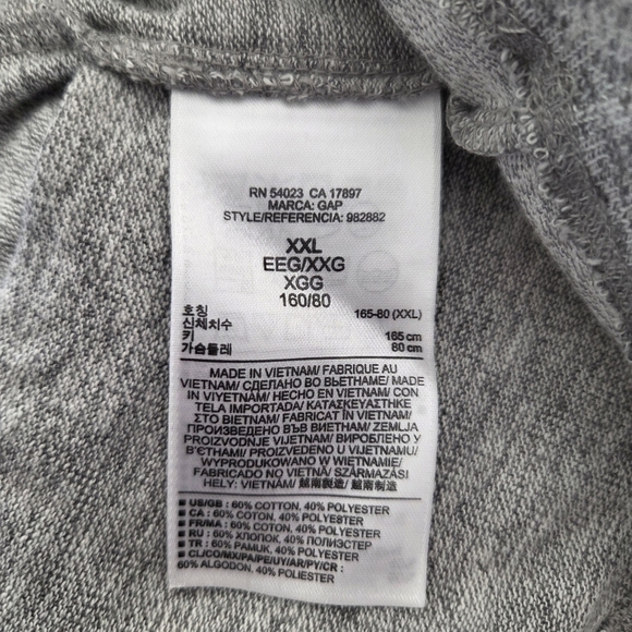 SOLD    GAP Gray Casual Kids Dress With Pockets Size XXL  14-16 - Picture 6 of 7